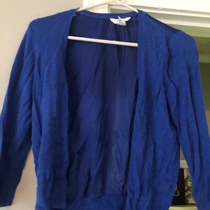 Ladies crop cardigan